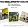 Atelier découverte impro débutants 